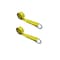 Tie 4 Safe 2" x 10' Lasso Strap w/ O Ring Auto Tie Down Wheel Lift Tow Truck Trailer, 2PK TWS21-510-W9-Y-C-2 - alternate 1